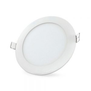 Cool white round panel light, 12W. (pack of 100) ₹203/piece