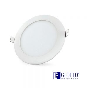 Cool white round panel light, 12W. (pack of 100) ₹203/piece