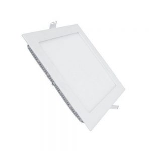 Cool white square panel light, 12W. (pack of 100) ₹203/piece